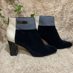 Calvin Klein Black/Grey/Cream Ankle Booties